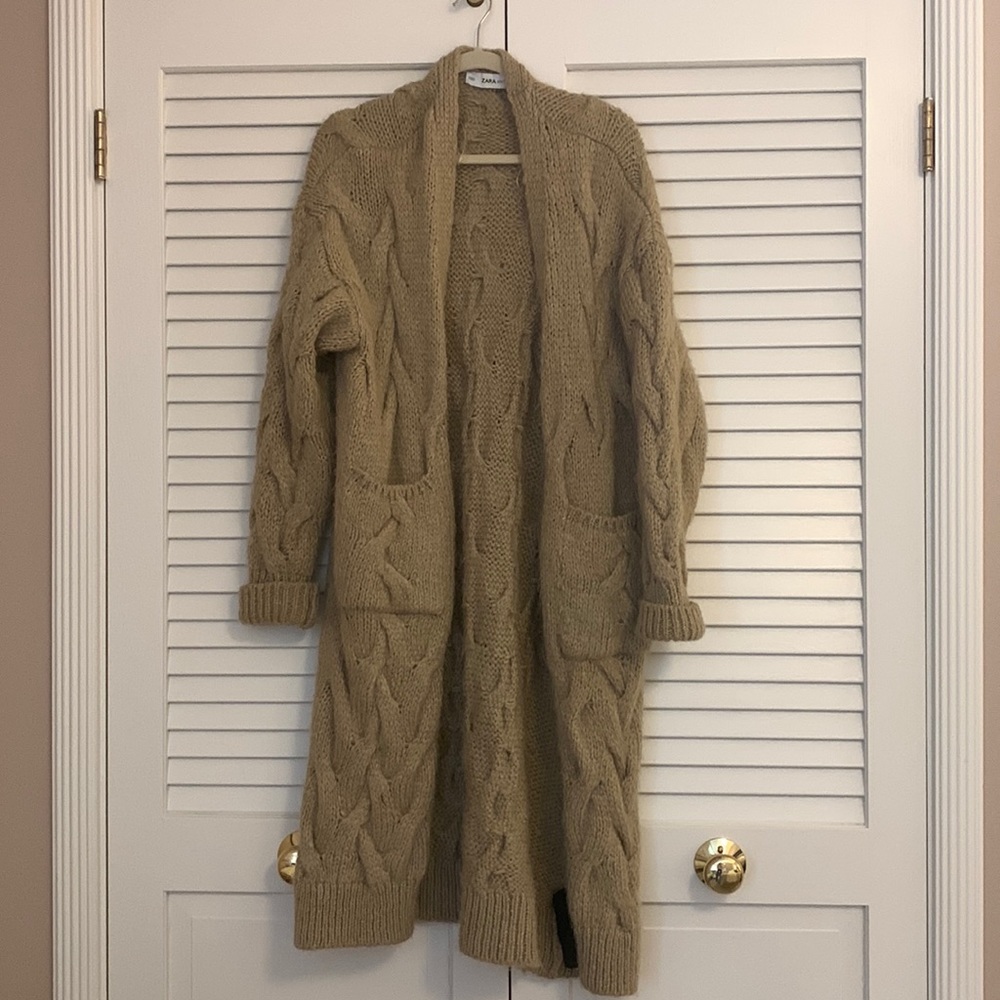 Zara Long Cableknit
